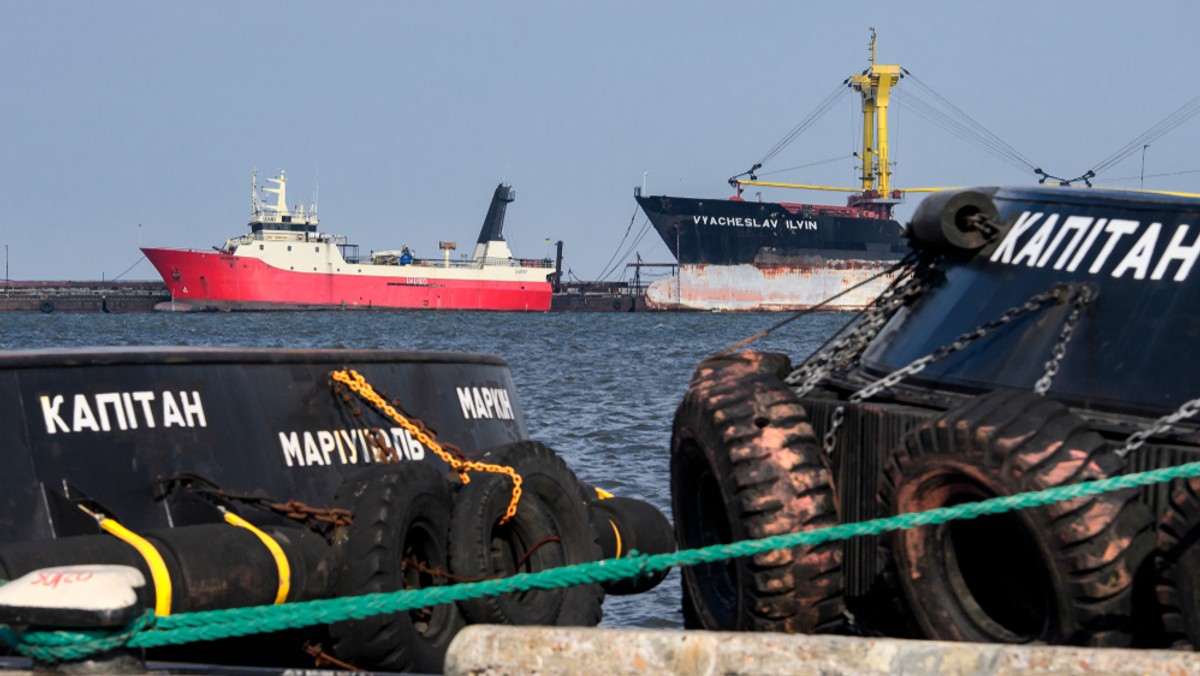 Doradca mera Mariupola: Powstaje tu baza rosyjskiej floty