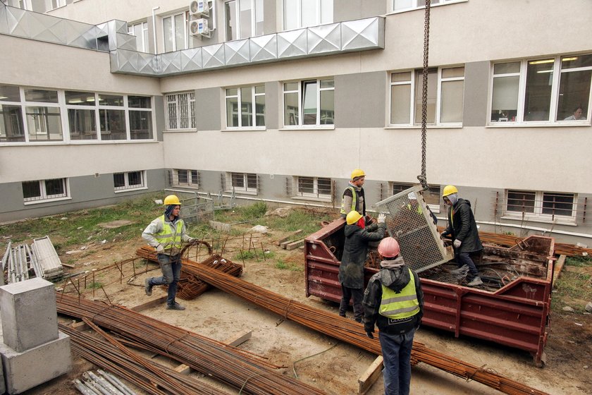 Przy szpitalu na Zaspie powstaje nowe skrzydło