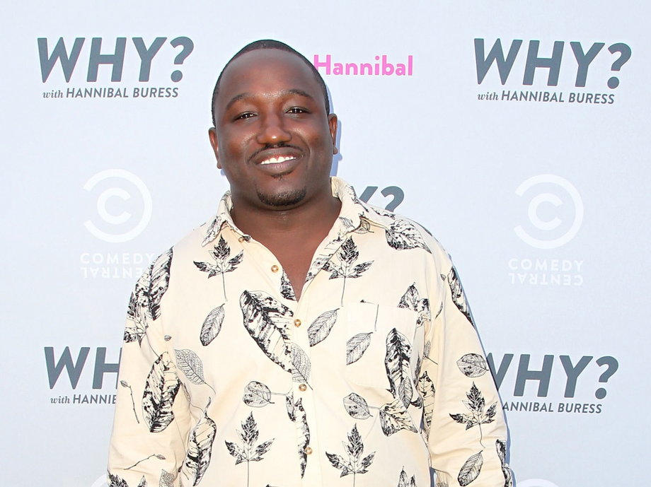 Buress at the premiere of his show "Why? with Hannibal Buress."