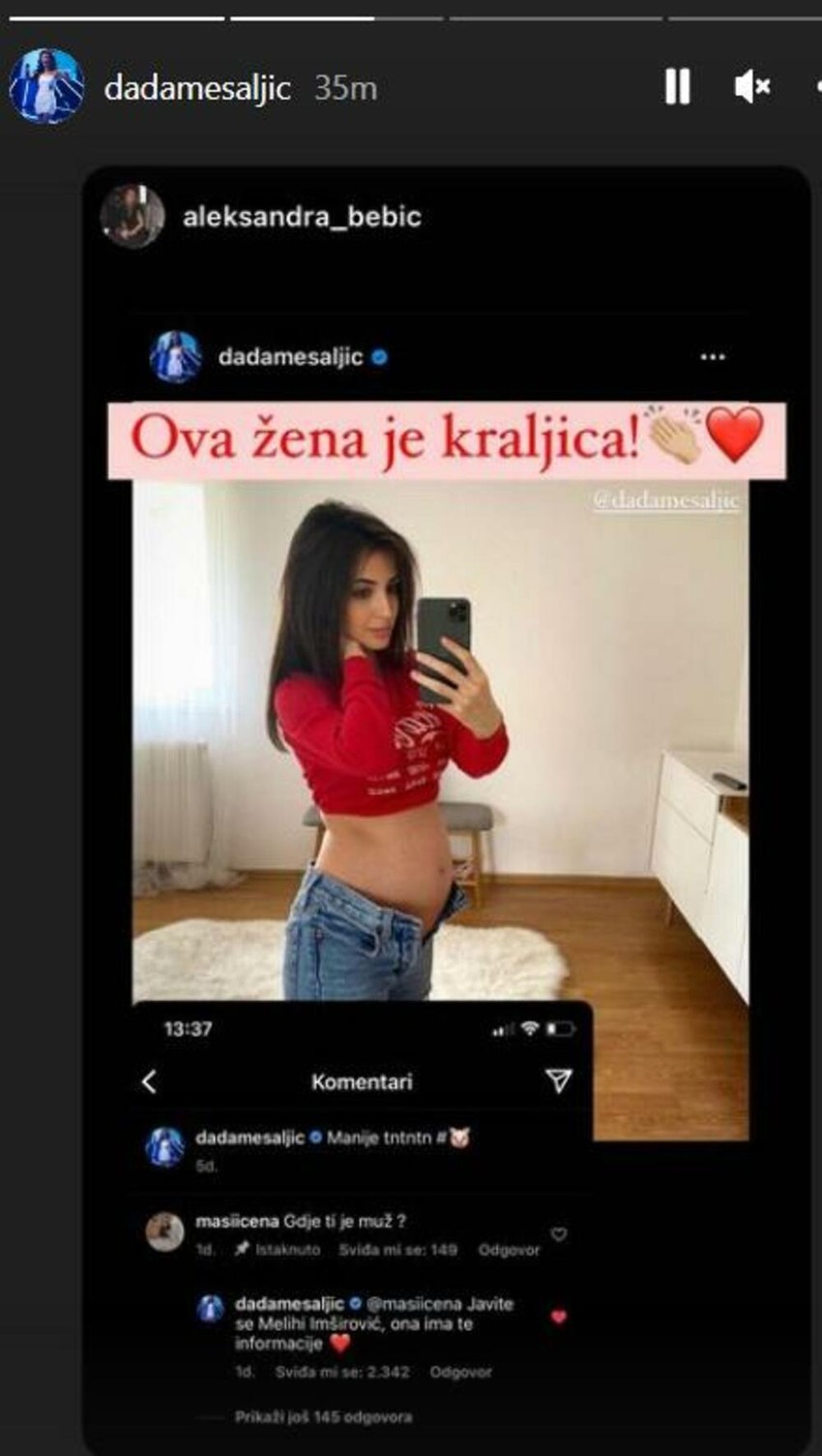 Dada Mesaljic Instagram