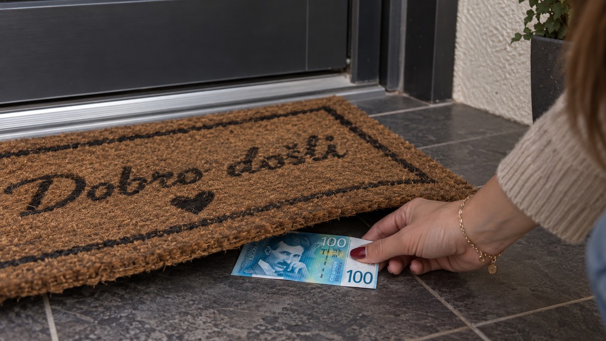 Evo zašto ljudi stavljaju pare ispod otirača