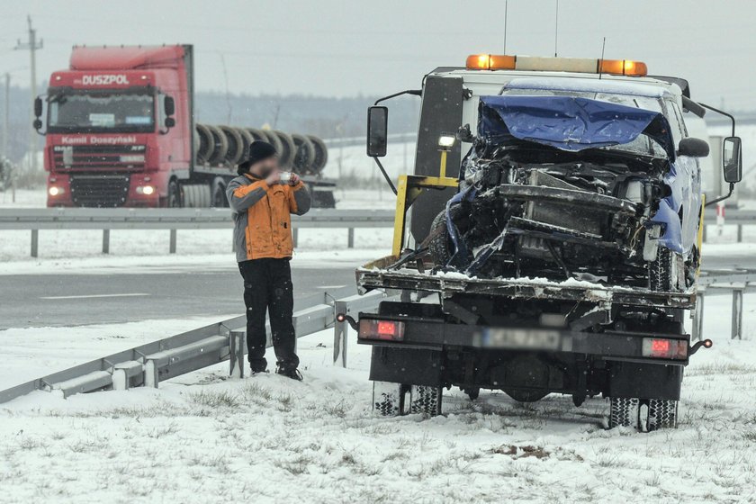 Kujawsko-Pomorskie: Karambol na autostradzie A1. Jedna osoba nie żyje