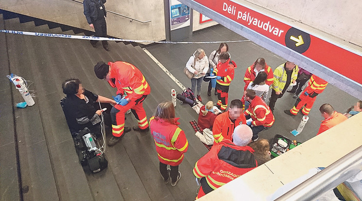 A maró gáztól a zárt térben többen rosszul lettek