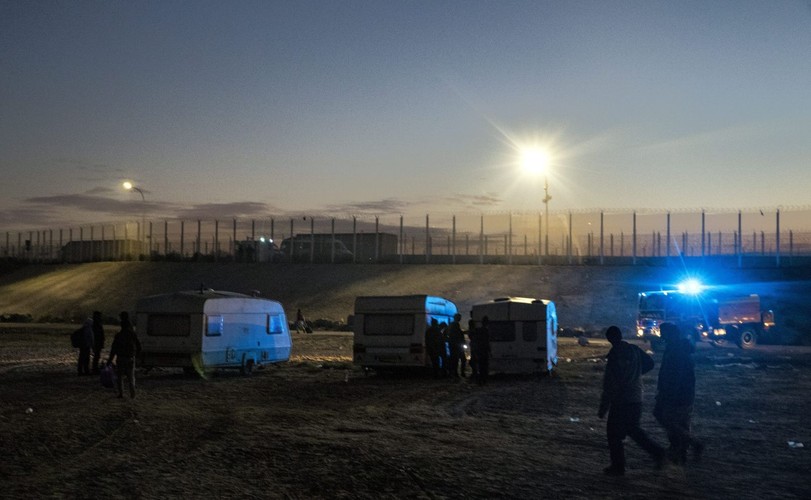 POZOSTAŁOŚCI PO 'DŻUNGLI' W CALAIS