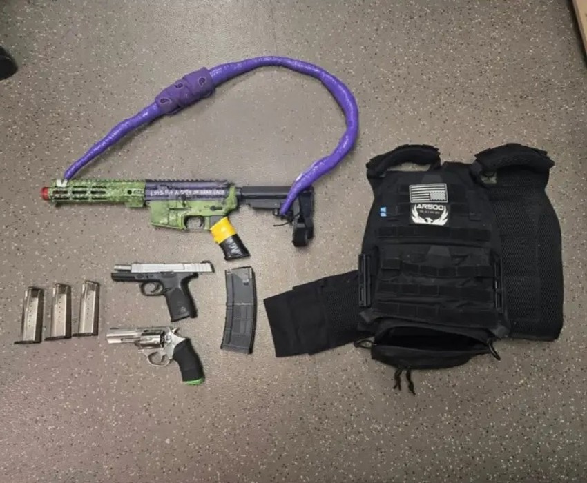 Oružje nađeno kod osumnjičenog