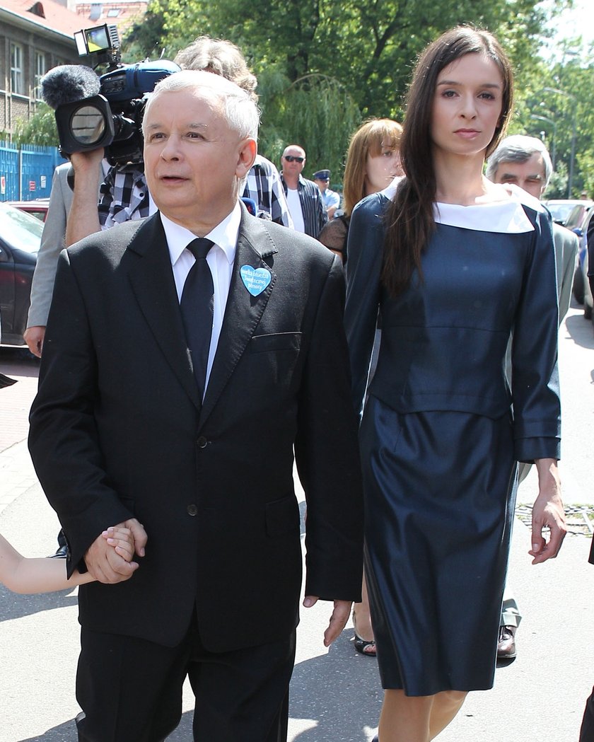 Marta Kaczyńska i Jarosław Kaczyński