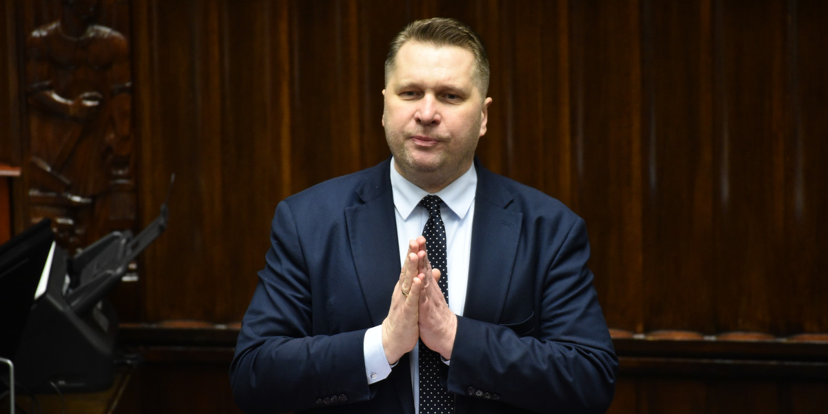 Sejm zajmie się wnioskiem o wotum nieufności wobec ministra Czarnka.