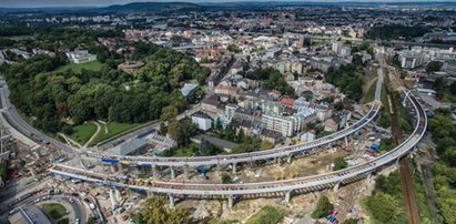 Tak wygląda nowa estakada kolejowa w Krakowie