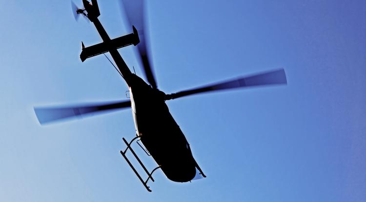 Helikoptereztek a celebek / Fotó: Northfoto