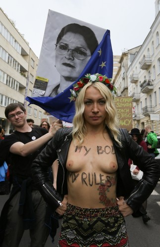 'Marsz Szmat' na ulicach Warszawy