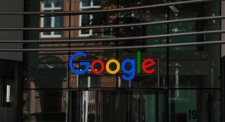 The exterior of a Google store photographed on June 9, 2022 in Berlin, Germany.Jeremy Moeller/Getty Images