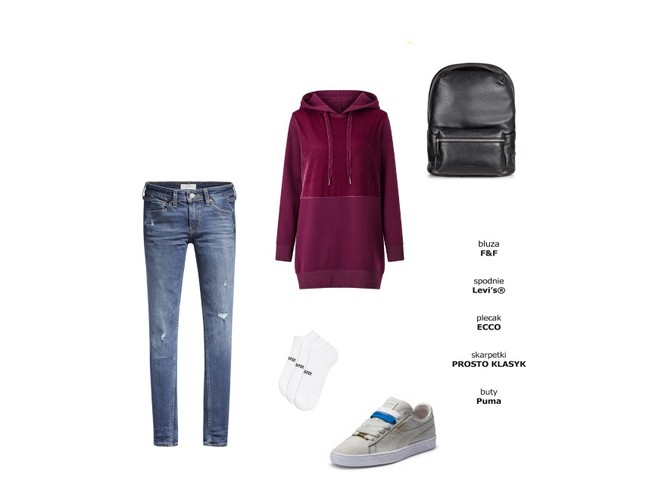 Modny welur. STYLIZACJE