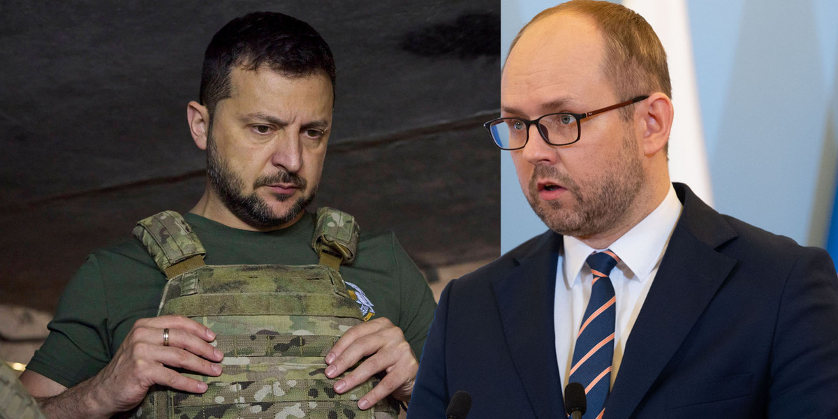 Jerzy Marek Nowakowski skrytykował wypowiedź ministra Przydacza o Ukrainie.