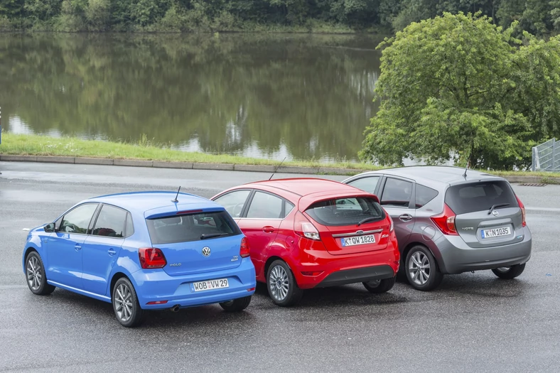 Porównanie: Ford Fiesta, Nissan Note, VW Polo.