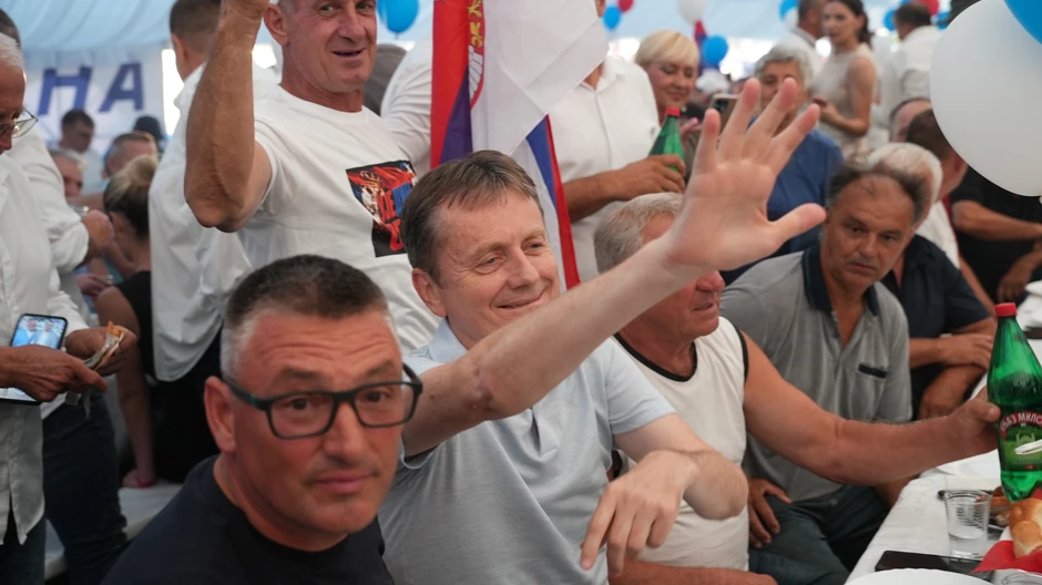 Veliki narodni skup Srpske napredne stranke u selu kod Uba 