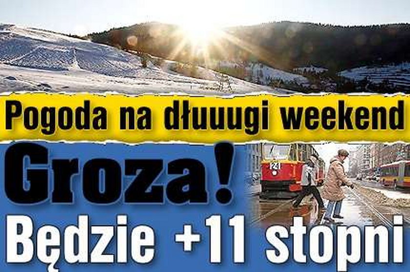 Pogoda na długi weekend. Będzie plus 11stopni!