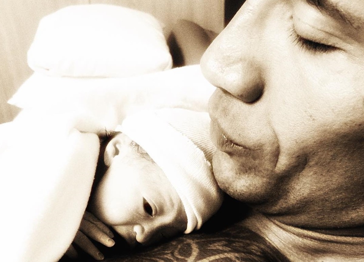 Dwayne Johnson pochwalił się maleńką córeczką [ZDJĘCIE]