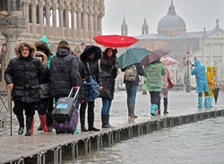 Papież Franciszek rozdaje... parasole