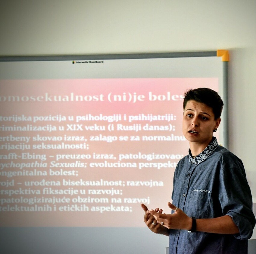 Vedrana Mirković, psiholog u Društvu psihologa Srbije