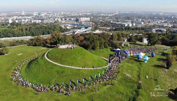 Start 14. Biegu Trzech Kopców