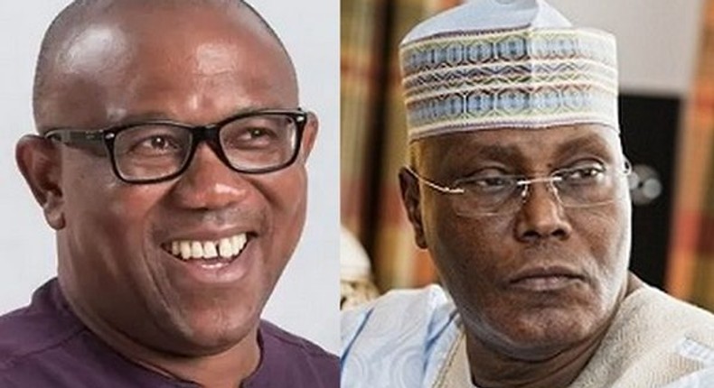 Peter Obi and Atiku Abubakar (Oasis Reporters)