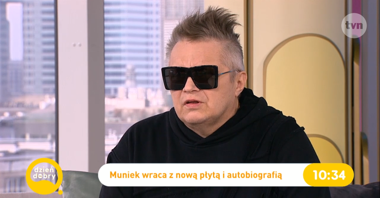 Muniek Staszczyk w "Dzień dobry TVN" po wylewie. "Na razie nie wracam" -  Plejada.pl