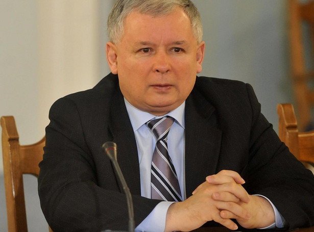 Kaczyński: Tusk był za mały na Wałęsę