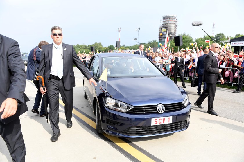 Papież Franciszek na ŚDM 2016 w Krakowie