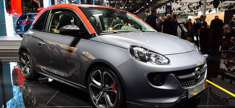 Opel Adam S - maluch nabiera charakteru (Paryż 2014)