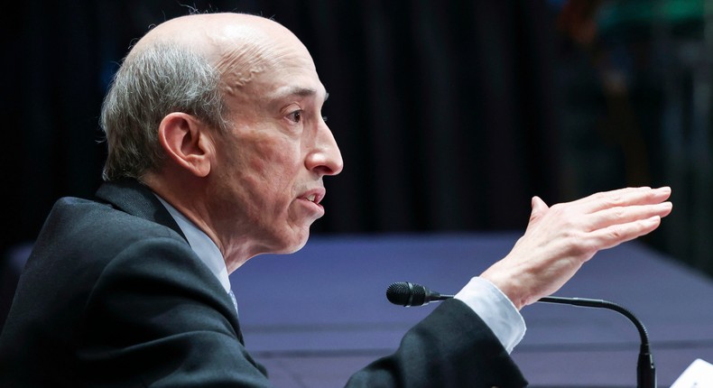 Gary Gensler, the chair of the SEC.Evelyn Hockstein/Associated Press