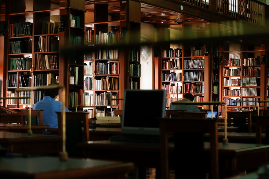 Wnętrza Rosyjskiej Biblioteki Państwowej, 17 kwietnia 2018 r.