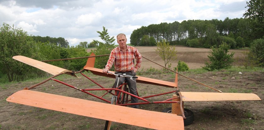 Buduję samolot z roweru