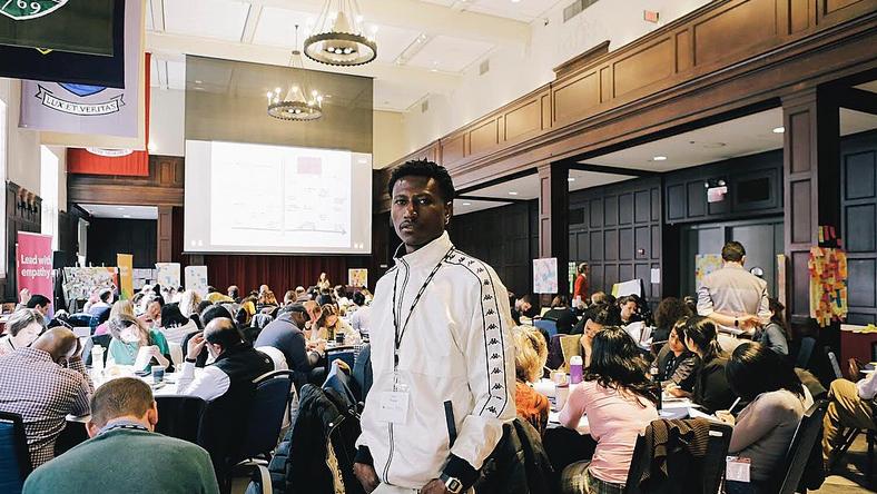 Octopizzo with other graduates.Rapper Octopizzo graduates from University of Pennsylvania