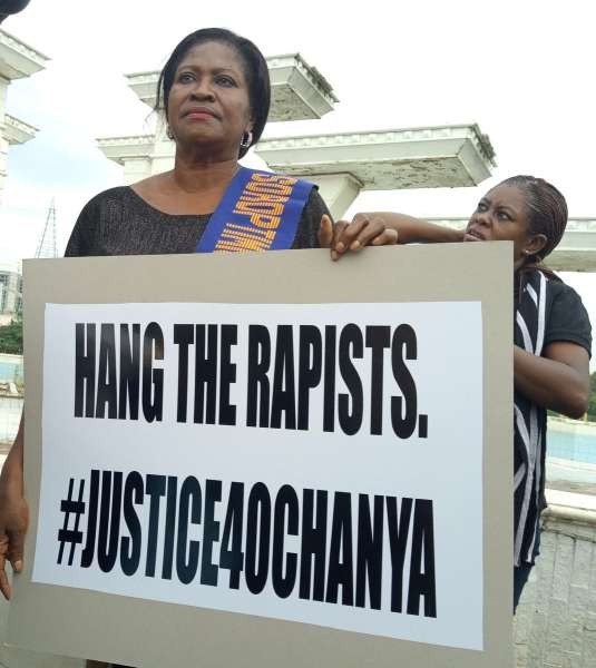 #JusticeforOchanya protest (Pulse) 