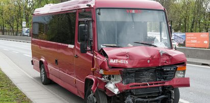 Groźny wypadek w Krakowie. 25 osób zostało rannych