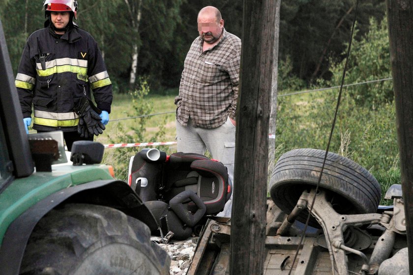 Wypadek na torach w Pniewitem