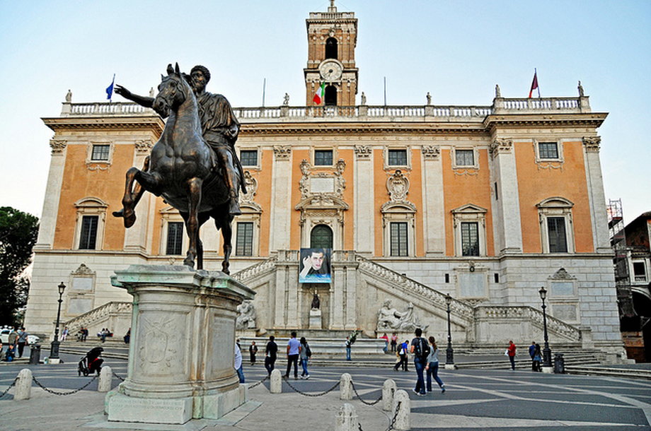 Palazzo Senatorio, czyli podziwiany przez Zuckerberga ratusz w Rzymie