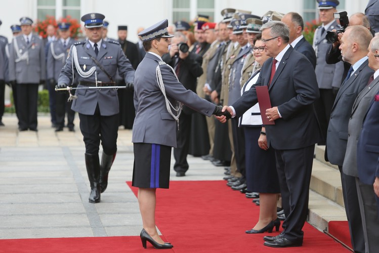 Inspektor Irena Doroszkiewicz odebrała nominację generalską