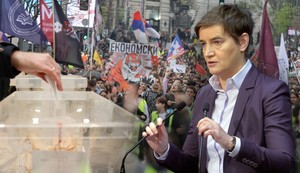 Ana Brnabić, studenti protesti, izbori
