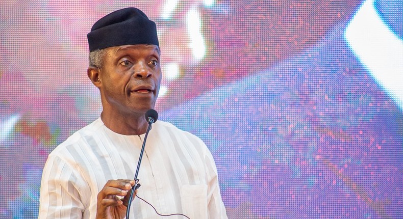 Vice President Yemi Osinbajo [Twitter/@ProfOsinbajo]