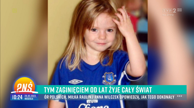 Rozmowa o zaginięciu Madeleine McCann w "Pytaniu na śniadanie"