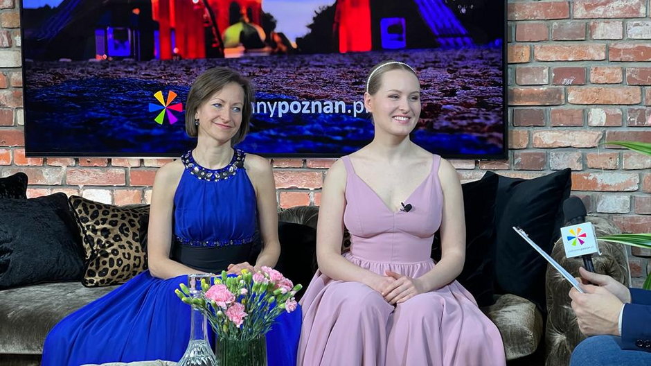 Aleksandra Pasicka i Julia Gałęska były gośćmi programu "Hej Poznań"