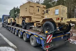 Transport sprzętu armii USA zatrzymany. ITD nie miała innego wyjścia