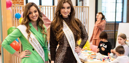 Miss Polonia Województwa Łódzkiego Julia Baryga prowadzi w Łodzi warsztaty z dziećmi z Ukrainy. Zobacz jak sobie radzi