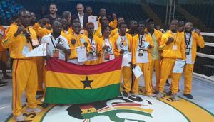 Ghana wins 9 medals in a day via mixed martial arts