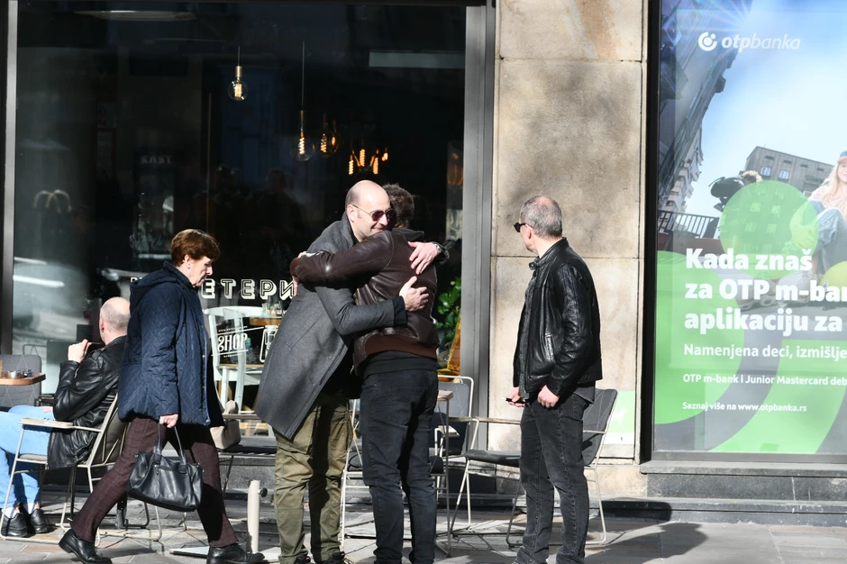 Miloš Timotijević na komemoraciji