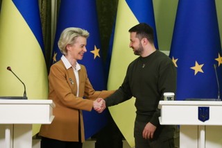 Delegacja UE spotka się z Zełenskim w Kijowie