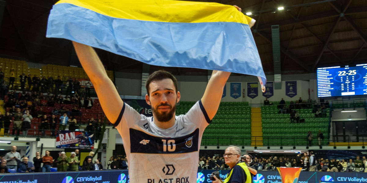Jurij Semeniuk - ukraiński środkowy wielkim bohaterem finału Pucharu Challenge! 