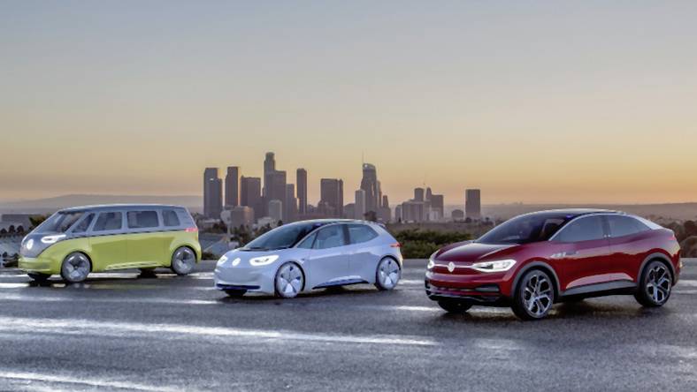 Elektryczne koncepty VW w Los Angeles