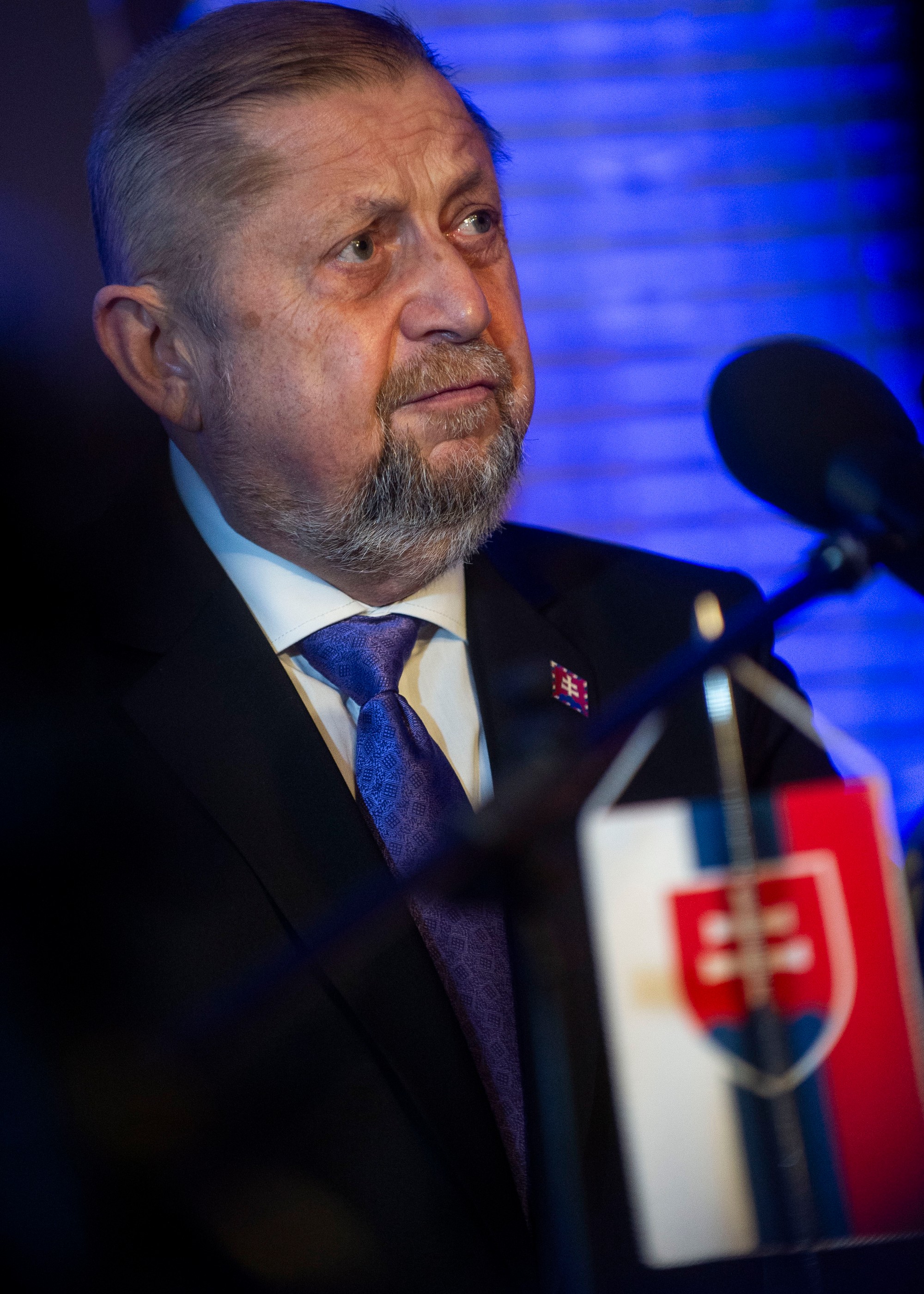 Exminister spravodlivosti a bývalý šéf Najvyššieho súdu Štefan Harabin.